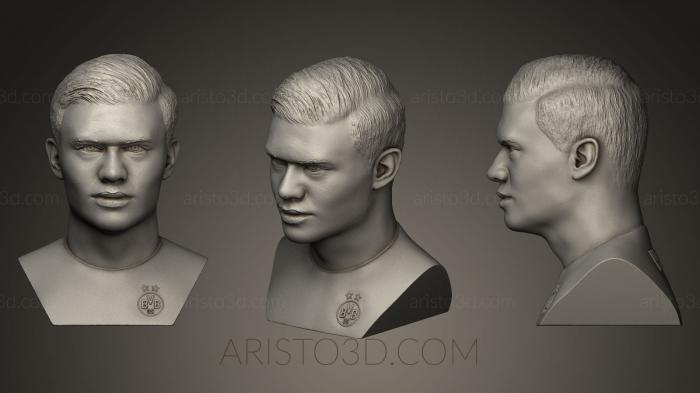 Busts and bas-reliefs of famous people (BUSTC_0186) 3D model for CNC machine